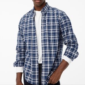 J. Crew Men's Fkex Washed Shirt New Size Large